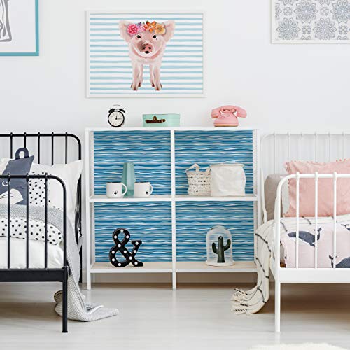 Con-Tact Brand Creative Covering, Self-Adhesive Shelf Liner, Multi-Purpose Vinyl Drawer Liner, Easy to Use and Apply, 18'' X 9', Wave Marina - Image 6