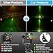 Qajok DJ Laser Party Lights, RGB LED Disco Light, Sound Activated Projector Strobe Light with Remote Control for Christmas Halloween Decorations Karaoke Birthday Dance Wedding Stage Show