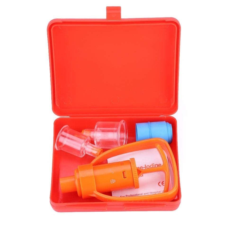 NMT First Aid Snake Bite Venom Extractor Kit, Emergency Snake Bite Survival Extractor Pump