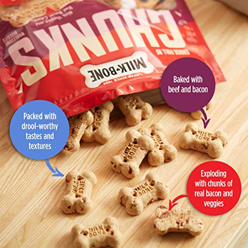 Milk-Bone Chock Full Of Chunks With Beef And Bacon Dog Treats, 32 Ounces (Pack Of 2) #TOP3