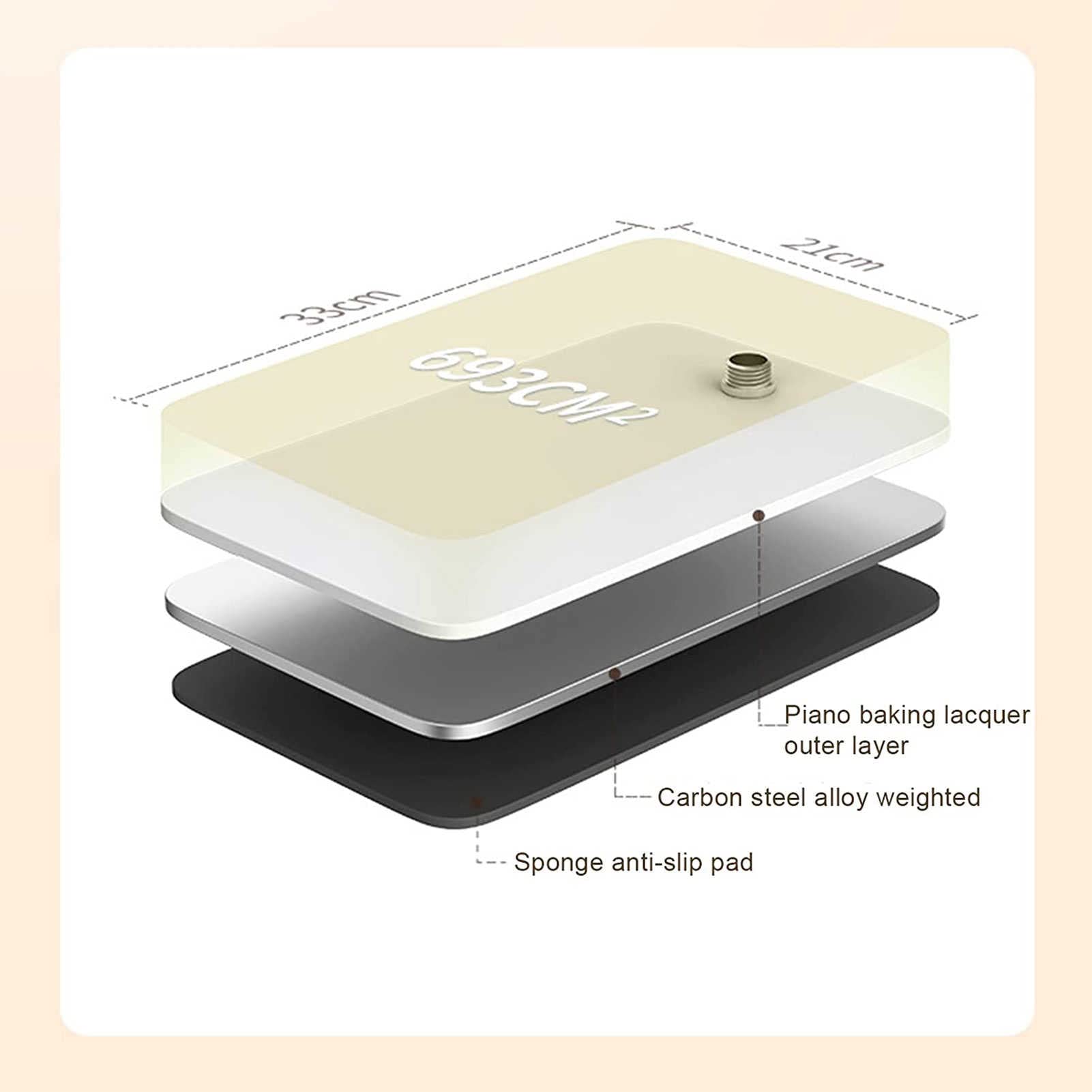 Estante de lectura ajustable en altura: ideal para leer libros de texto, libros de cocina y más: soporte de piso resistente y liviano para los amantes de los libros.