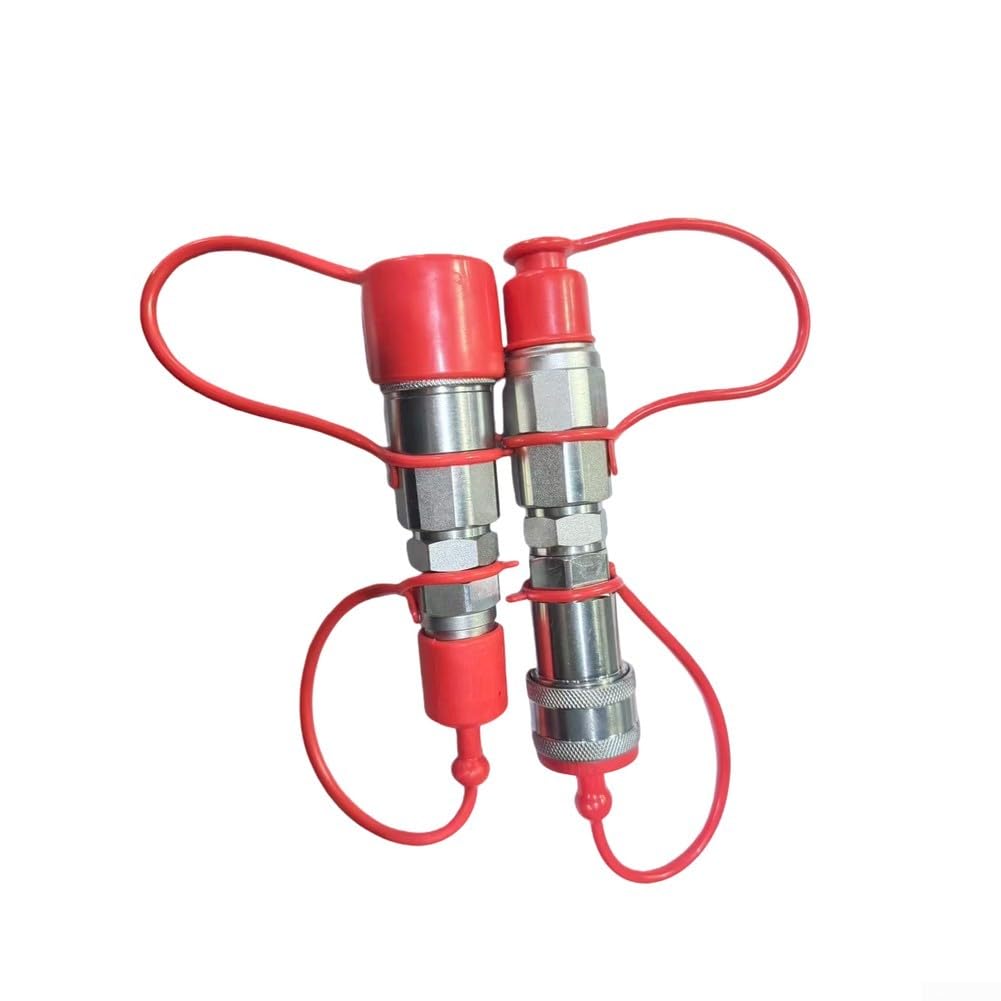 Raccordo rapido idraulico da 1/2", in plastica nichelata