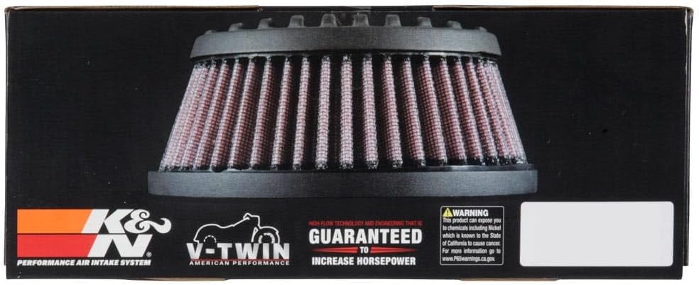 K&N Cold Air Intake System: High-Flow Air Filter, Increase Performance & Acceleration: Compatible with 2008-2017 Harley Davidson: (See Product Description for Select Models), RK-3952