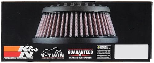 Miniatura 5 de K&N Sistema de admisión de aire frío: filtro de aire de alto flujo, aumenta el rendimiento y la aceleración: compatible con Harley Davidson