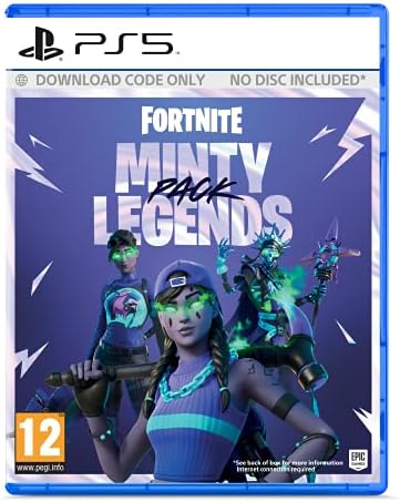 Fortnite Minty Legends Pack - (PS5) (NO PHYSICAL GAME or CARTRIDGE INCLUDED IN BOX)(ONLY INCLUDES DOWNLOAD CODE IN BOX)