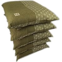 Amazon.co.jp: 座布団 5枚組 結 銘仙判 55x59 おしゃれ クッション