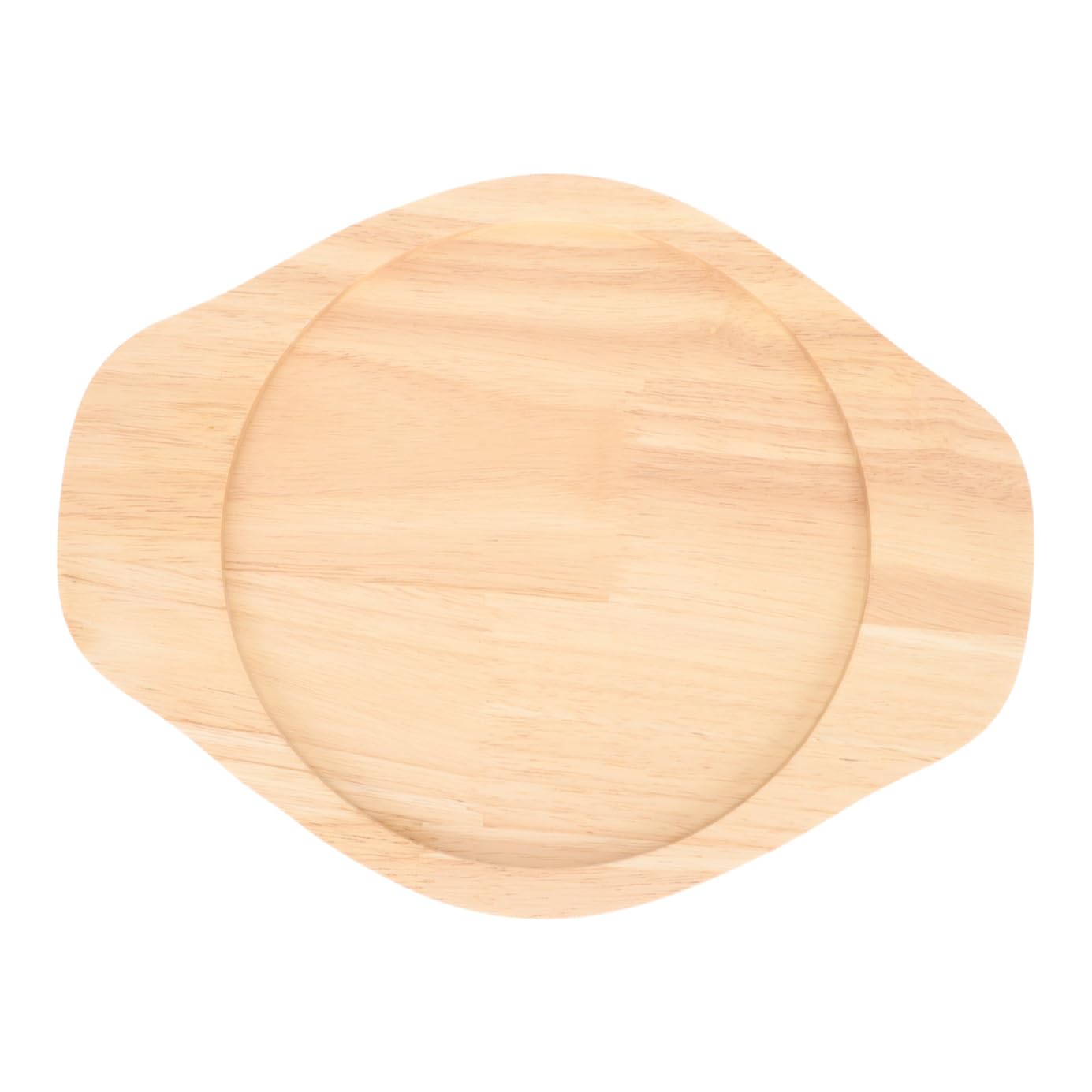 Tapis D’Isolation Thermique Rond en Bois, Décoratif et Simple