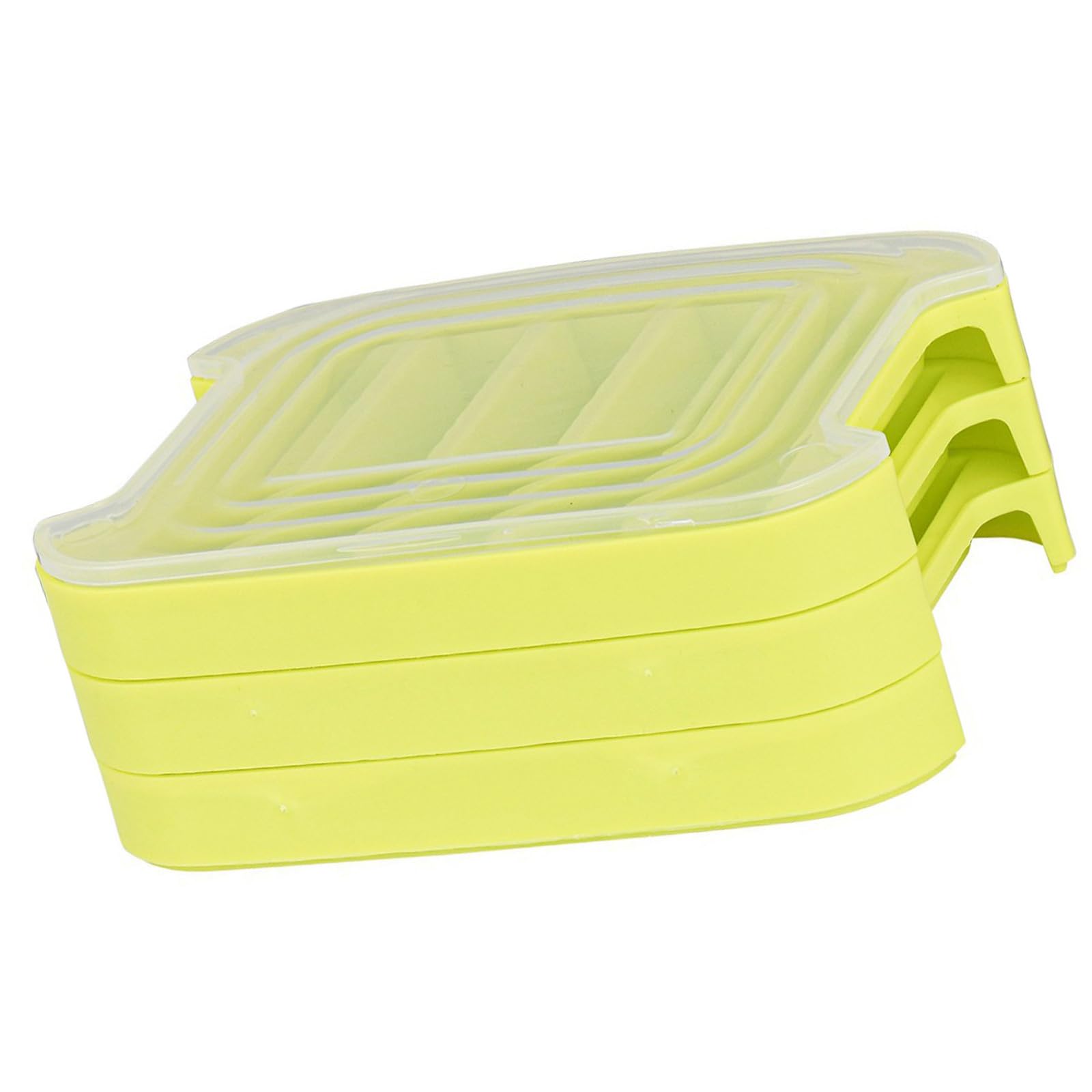 ordinarYone Sturdy Ice Tray with Soft Silicone Base Leak Proof Iced Cubes Tray Clear Ice Maker Perfect for Narrow Bottles Pubs Cubes