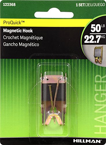Image of Hillman 122368 Magnetic Picture Hangers 1 Set