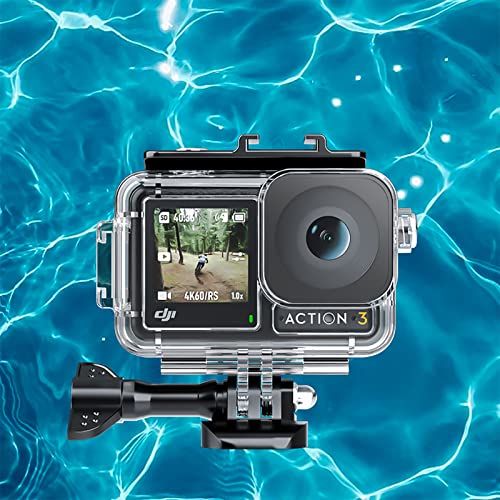 45M 147FT Waterproof Housing Case for DJI Osmo Action 5 Pro,4,3, diving case protective Shell Case Action Camera Accessories - Image 4