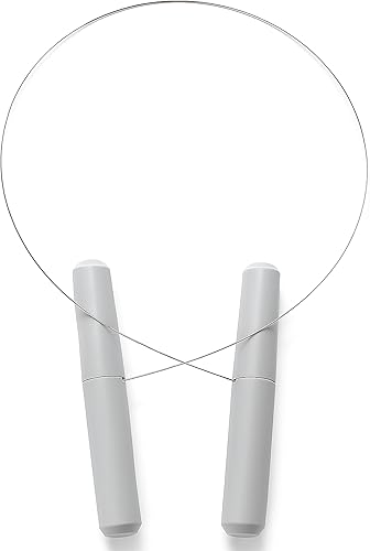 Miniatura 10 de ANDUSTRIAL Alambres de repuesto para cortar queso de acero inoxidable para queso suave y duro, fácil de usar y limpiar, 3 cables de 24 pulgadas + 1