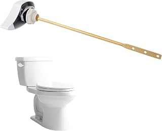 Hibbent Toilet Handle Replacement, Side Mount Toilet Flush Handle, White