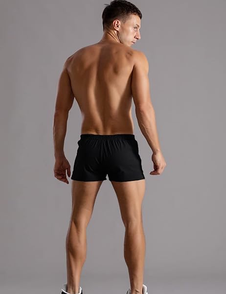 Hommes Gym La Musculation Faire des Exercices Men Short Coton - 2