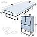 Milliard Lightweight Folding Cot with Mattress 31