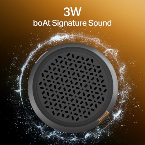 Image of Boat Stone Uno, 3W Signature Sound, 6HRS Battery, TWS Feature, Bluetooth v5.4 & Type-C Interface, Bluetooth Speaker, Wireless Speaker, Portable Speaker(Groovy Grey)
