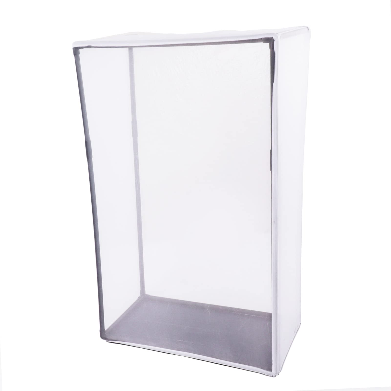 Alomejor Gabbia Pieghevole in Rete per Insetti, Ampia Apertura con Cerniera e Supporto in PVC per Allevamento di Farfalle All'aperto, 42 X 76 X 122 Cm