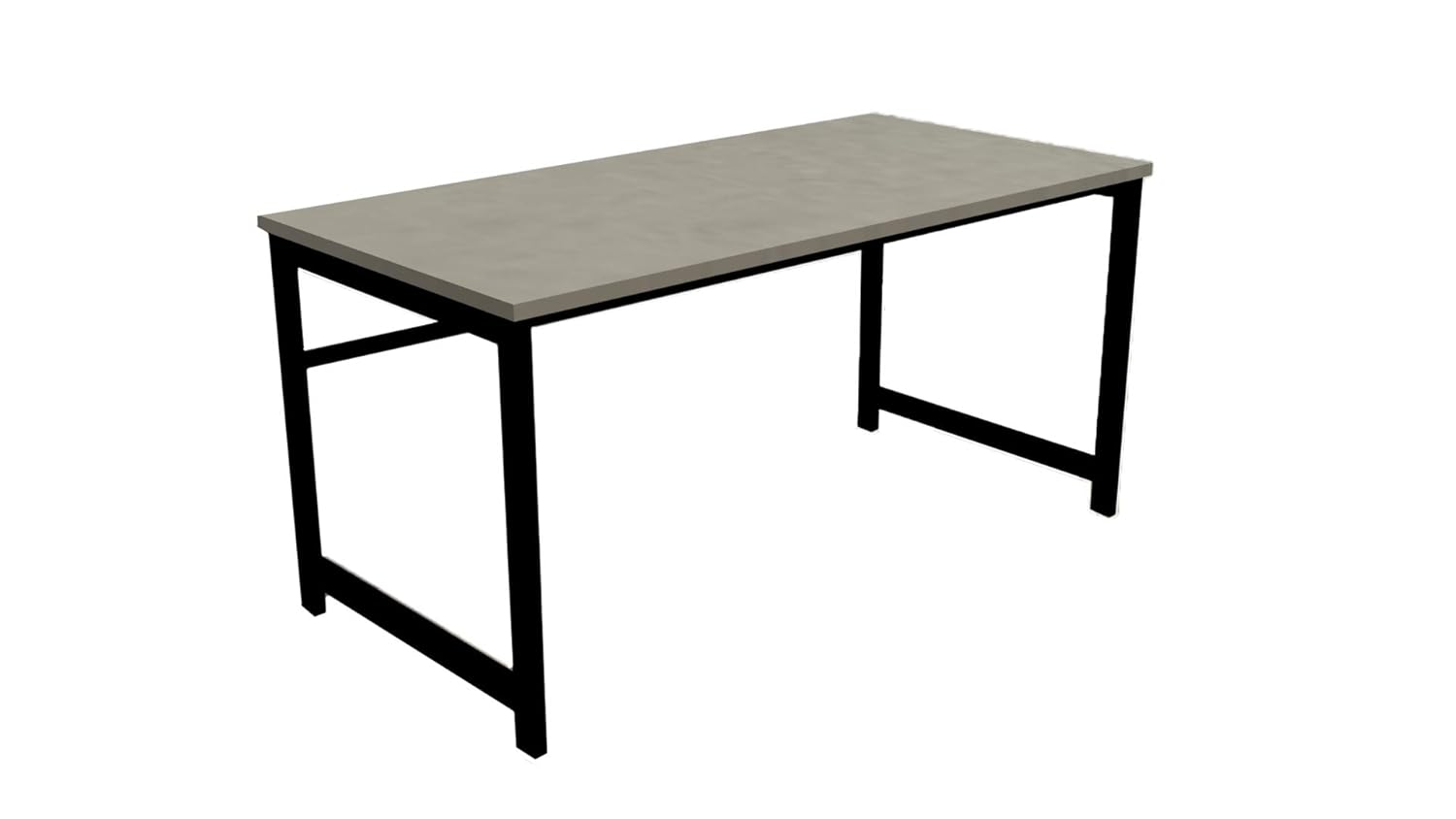 Kozy Corner Mild Steel Wooden Top Computer Study Table Modular station