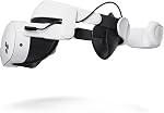 ANNAPRO Bracelet de tête de batterie pour Meta Quest 3/Quest 3S, 20W Chargement rapide 10,800mAh Batterie magnétique compatible avec Meta/Oculus Quest 3/3S Accessoires, Temps de jeu étendu & Le confort ultime, A3 Max