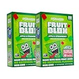 Generic Fruits Blox Mixed Fruit Snacks, 2 Boxes, 22 Count Each Box | Aphmauu | Ninja Kidx | Unspeakable (Unspeakable Apple Strawberry)