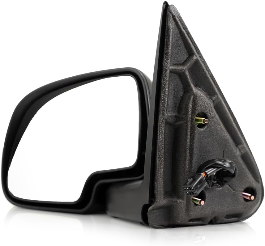 For Chevy Silverado 1500 1999 2000 2001 2002 Door Mirror Driver Side | Power Remote | Heated | Chrome | Replacement For 335-5401L3ECH, 15179829 | GM1320173