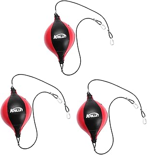 BESPORTBLE 3 Conjuntos De Sacos De Pancadas Redondos Com Cordão Elástico Saco De Boxe Kickboxing Saco De Couro Saco Pequeno Saco De Pancadas Infantil Saco De Pancadas Pequeno Saco De