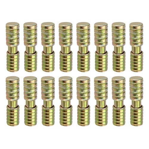 Create idea 16 Pairs Model Railway Train Rail Baseboard Alignment Dowels Dowel Pins Carbon Steel Alignment Pins Suitable for Ø 8 mm Hole