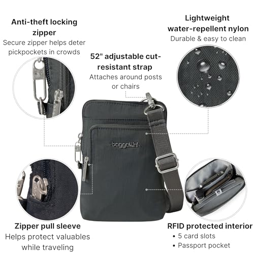 Image of Baggallini Anti-Theft Activity Crossbody Bag