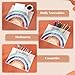 100 Pcs Inspirational Gift Bulk for Women Cosmetic Bag EVA Makeup Bag with Zipper for 2026 Graduation Birthday Travel Employee Coworker Colleague Thank You Encouragement Motivational(Inspirational)