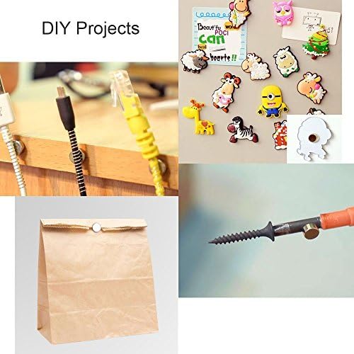 N52 – 100 adet yuvarlak mini mıknatıslar, 5 x 1 mm, saklama kutulu, nadir toprak NdFeB kalıcı mıknatıslar, kendin yap, ofis, duvar panosu, beyaz tahta ve buzdolabı için - Görsel 4