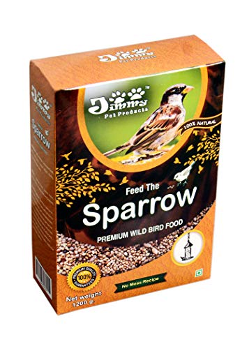 Image of Jimmy Pet Products Feed The Sparrow Wild Bird Food Refill Your Feeder (2400 Gm),All Life Stages