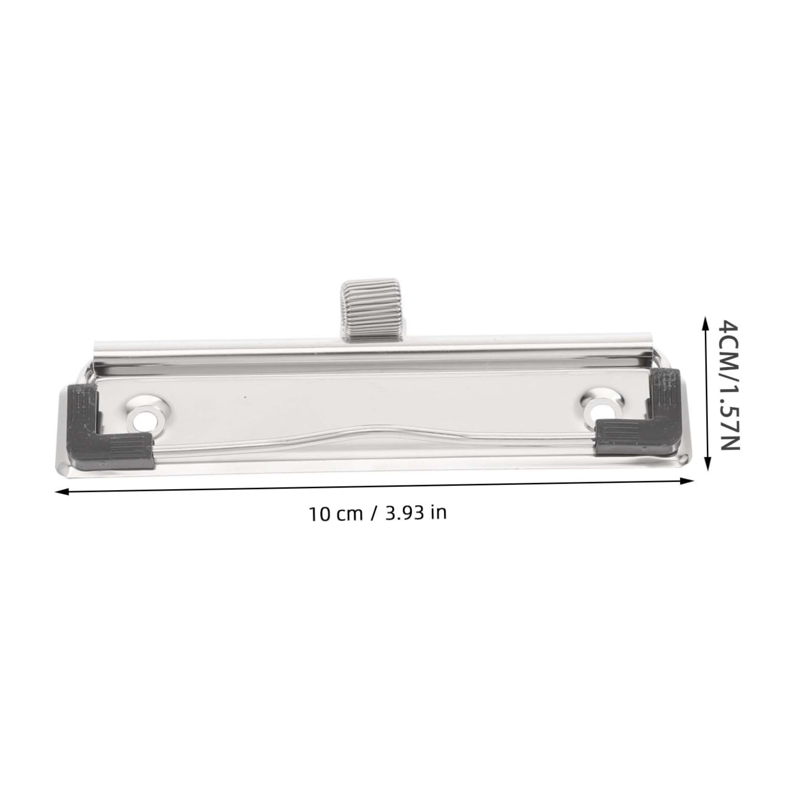 OSALADI 5Pcs Metal Clipboard Clips with Pencil Holder Mountable Design for Office Organization and Stationery Supplies Compact for and Storage