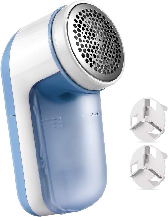 TreasuriesFabric Shaver and Electric Lint Remover Roller | 2018 Upgraded Version by Treasuries | Remove Fluff, Bobble, Pet Hair, Fuzz, Lint Free and More | For All Types of Clothes