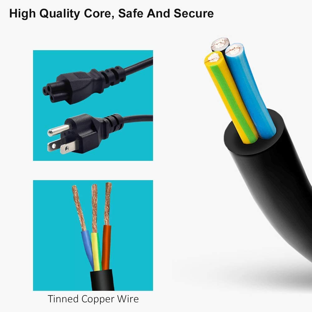 90W AC Adapter Charger for HP Envy Touchsmart Sleekbook 15 17 M6 M7 Series Spectre X360 13 15 ，Stream 11 13 14 ，Elitebook Folio 1040 ，Pavilion 11 14 15 17 741727-001 740015-001 854117-850 image 5 of 9 B08B7VYFNG