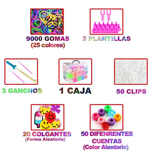 Elastici per Braccialetti, 9000 Bracciale Elastici...