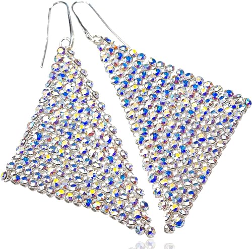 Boucles d'oreilles en argent sterling 925 Aurora pour illuminer vos soirées