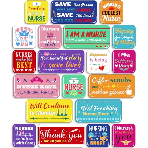 Set de 20 imanes decorativos para enfermeras