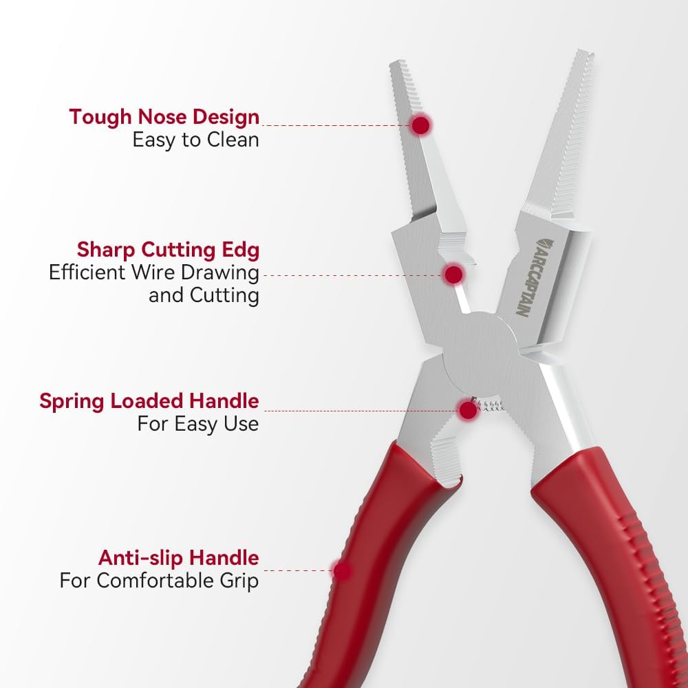 Features of the ARCCAPTAIN Professional Welding Pliers