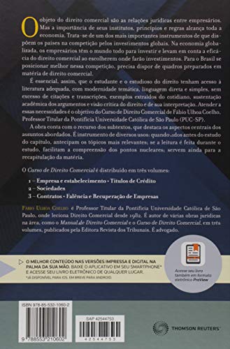 Curso de Direito Comercial. Direito de Empresa - Volume 1