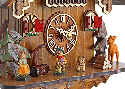 Reloj de cuco para decorar salones rústicos estilo Selva Negra 6