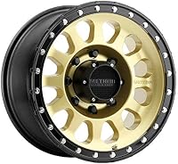 Method MR315 Gold w/Black Lip Wheels 18 In 18x9 +18 MR31589087118