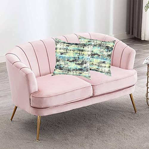 Image of Velvet Printed Cushion Cover (Set of 2) | Home Decor Cushion Cover for Bed /Sofa /Chair | Sofa Cushion Cover | Square Cushion Cover (18X18 INCH) Multicolor
