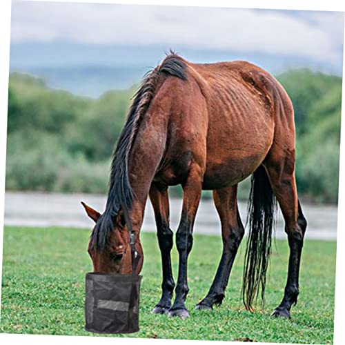 NOLITOY Suprimentos Agrícolas Bolsa De Alimentação Para Cavalos Ao Ar Livre Bolsa De Alimentação De