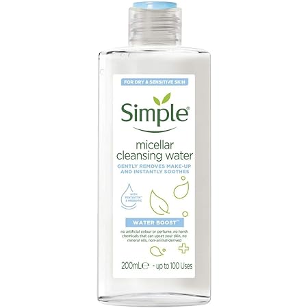 simple oil be gone micellar water