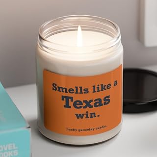Smells Like a Texas Win Scented Candle (Comfort Spice)