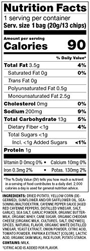 Popchips Potato Chips Ridges Buffalo Ranch, 0.7 Ounce (Pack Of 24) #TOP2