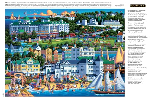 Buffalo Games - Eric Dowdle - Mackinac Island - 1000 Piece Jigsaw Puzzle for Adults - Challenging Puzzle Perfect for Game Nights - Finished Size is 26.75 x 19.75
