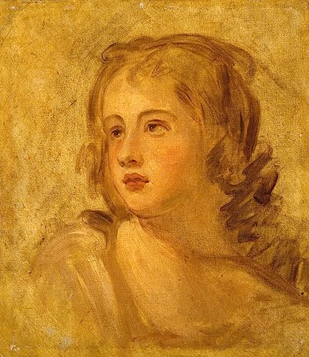 Peinture murale George Romney pour habiller un grand mur vide de salon