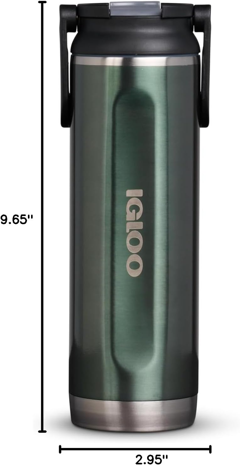 Igloo Sport Sipper | 20 Oz Stainless Steel Bottle