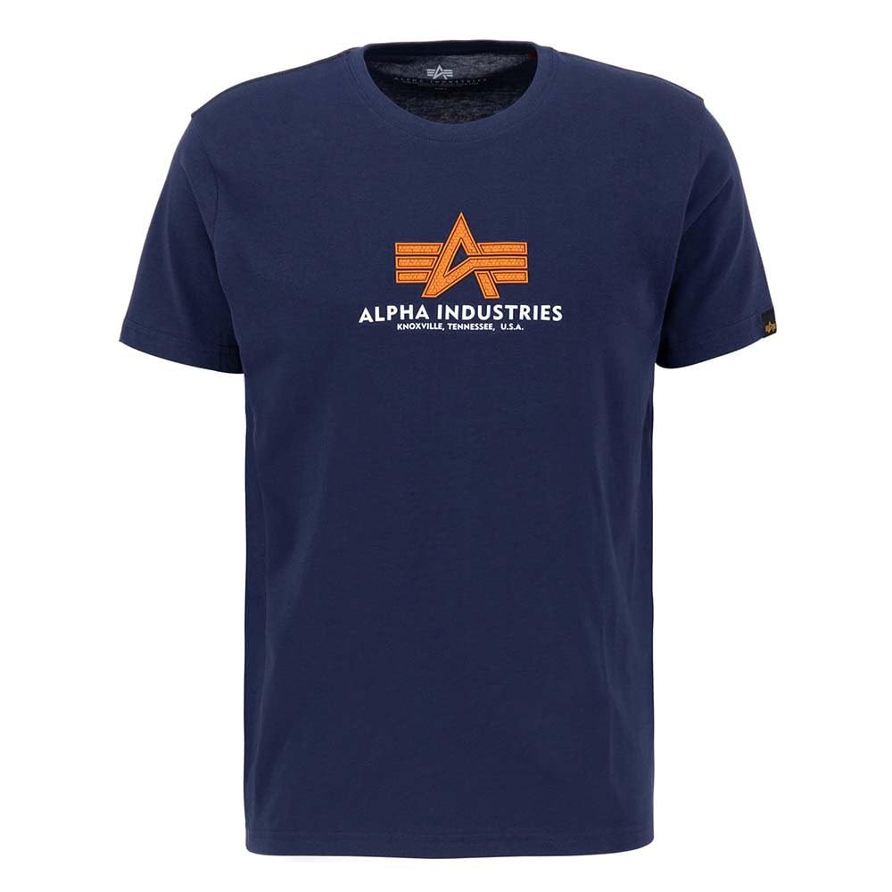 Alpha Industries Herren Alpha Industries Basic T Rubber T-Shirt für Herren T-Shirt (1er Pack)