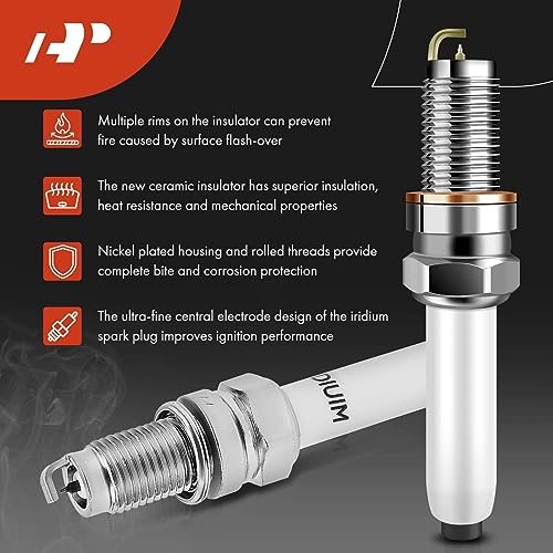 A-Premium Set of 4 Ignition Coil Pack and Iridium Spark Plugs by A-Premium - Image 5